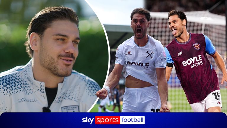 West Ham defender Konstantinos Mavropanos looks back on his recent goalscoring exploits and discusses the attacking threat his side carries from set-pieces thanks to their physical presence throughout the squad.
