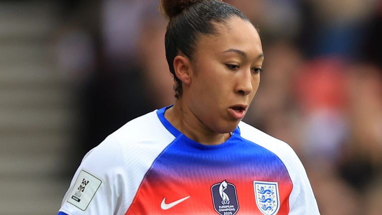 England's Lauren James during the FIFA Women's World Cup UEFA Qualifier match at the City Ground, Nottingham. Picture date: Saturday March 7