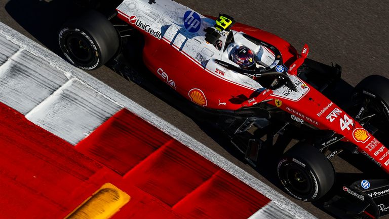 Austin, USA: F1 GP United States 44 HAMILTON Lewis (gbr), Scuderia Ferrari SF-26, action Photo by: Juergen Tap/picture-alliance/dpa/AP Images