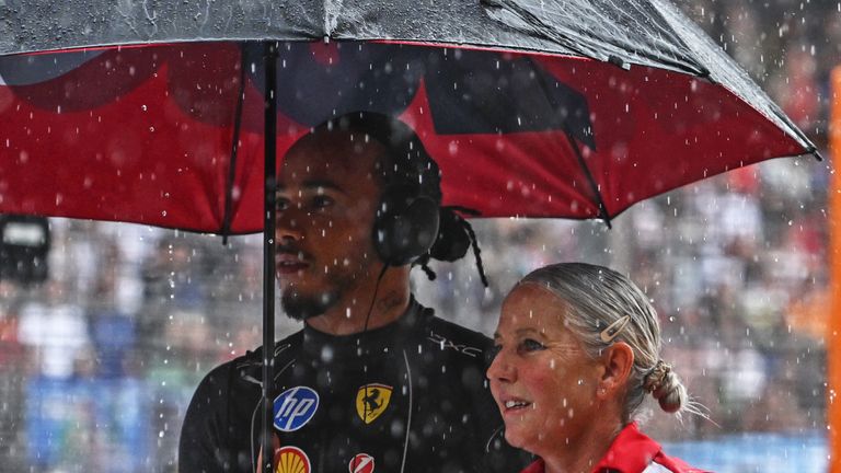 Lewis Hamilton pre Bahrain GP