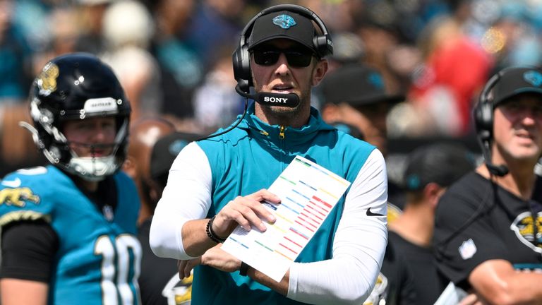 Jacksonville Jaguars head coach Liam Coen is getting the best out of Lawrence