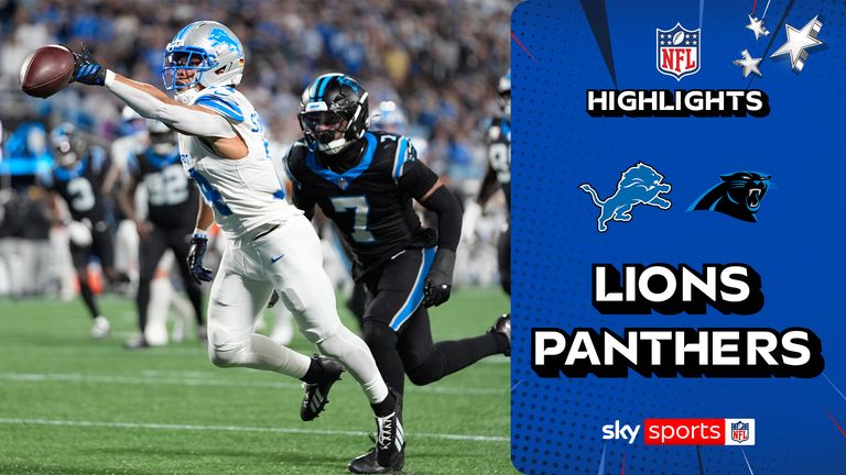 Detroit Lions @ Carolina Panthers highlights