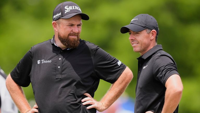 Rory McIlroy and Shane Lowry will be TMRW Golf League (TGL) team-mates in 2027 after the league's first-ever trade