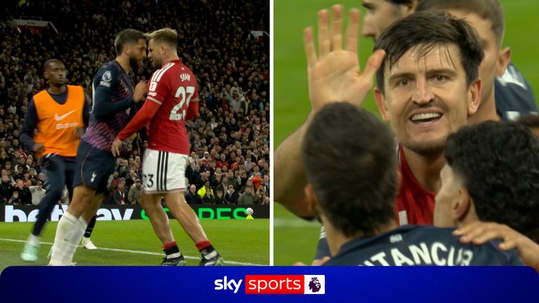 Maguire waves to Bentancur