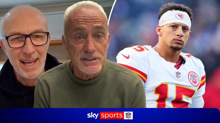 Patrick Mahomes praised for putting his body on the line for his team and his competitive attitude 