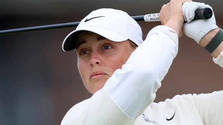 Maja Stark is one of multiple European players in the field at this week's LOTTE Championship