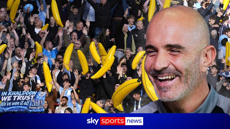 Man City latest: What does Enzo Maresca make of the inflatable bananas?