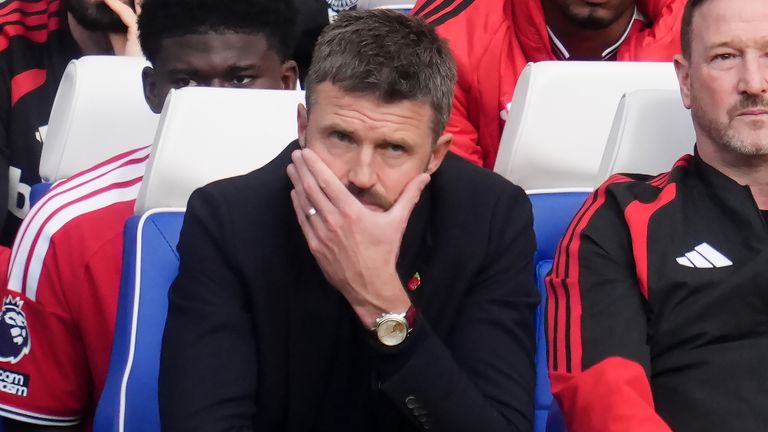 Man Utd have not won in nine matches under Michael Carrick