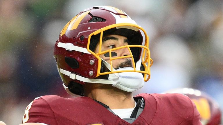 Marcus Mariota will start for the Washington Commanders against the Indianapolis Colts in London, with Jayden Daniels ruled out