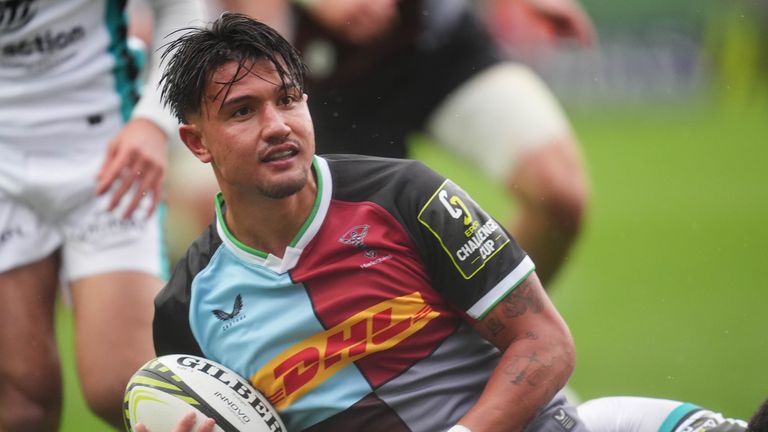 Marcus Smith guided Harlequins to a bonus point victory.