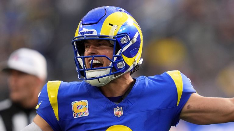 Los Angeles Rams quarterback Matthew Stafford