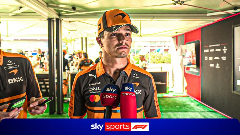 United States Grand Prix: Lando Norris admits the McLaren is the 'hardest car' he's ever driven