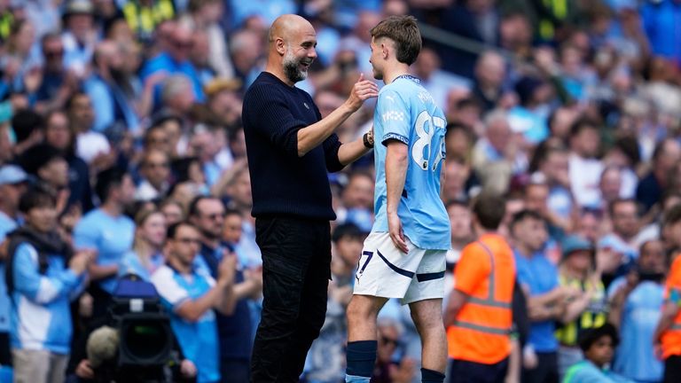 McAtee has been praised in the past by Pep Guardiola