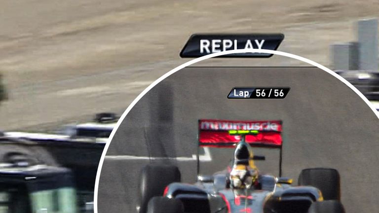 When Hamilton hunted down Vettel for his final McLaren win