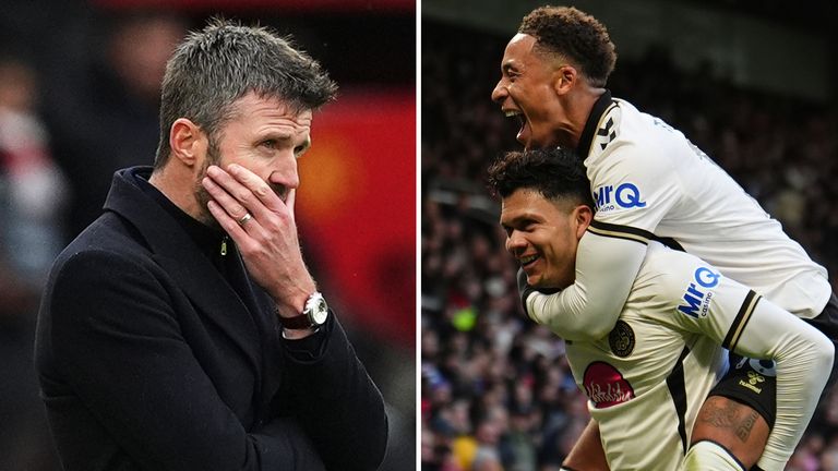 Michael Carrick and Bournemouth attackers Evanilson and Marcus Tavernier