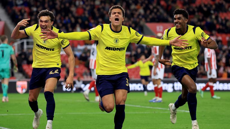 Neto Borges scored Middlesbrough's winner