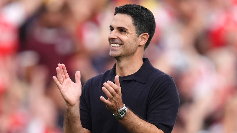 Mikel Arteta has been Arsenal boss since December 2019