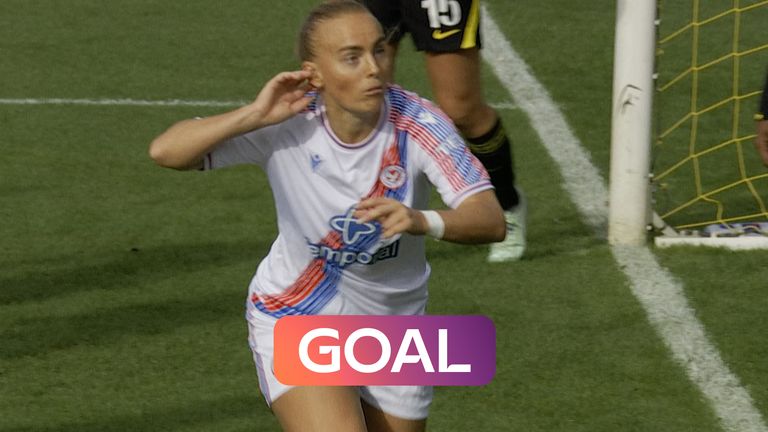 WSL: Molly Bartrip gives Crystal Palace lead against unbeaten Chelsea