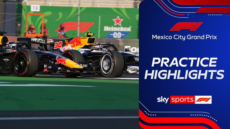 Highlights from Friday's practice sessions at the Mexico City Grand Prix.