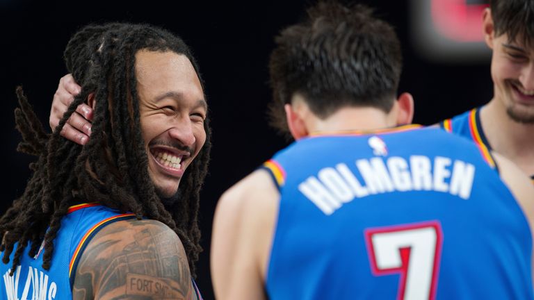 The Thunder will have enjoyed their win again the side that ended their hopes of going to consecutive NBA finals