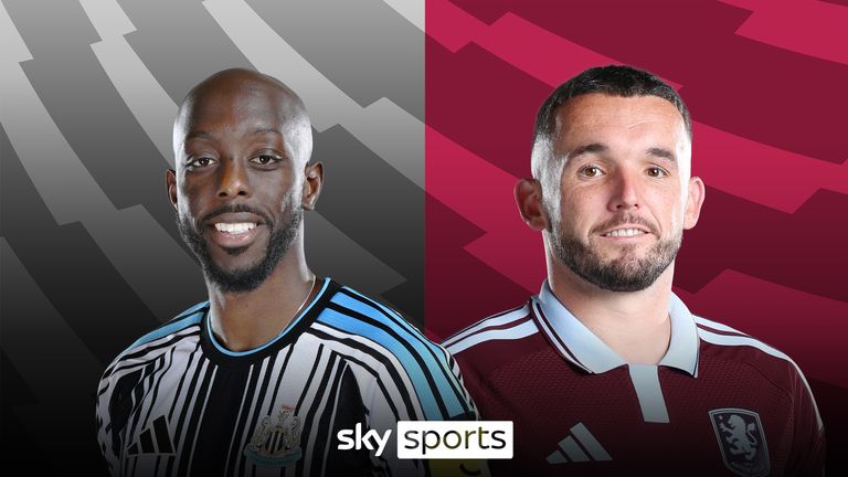 Newcastle host Aston Villa on Saturday Night Football live on Sky Sports - kick-off is 5.30pm