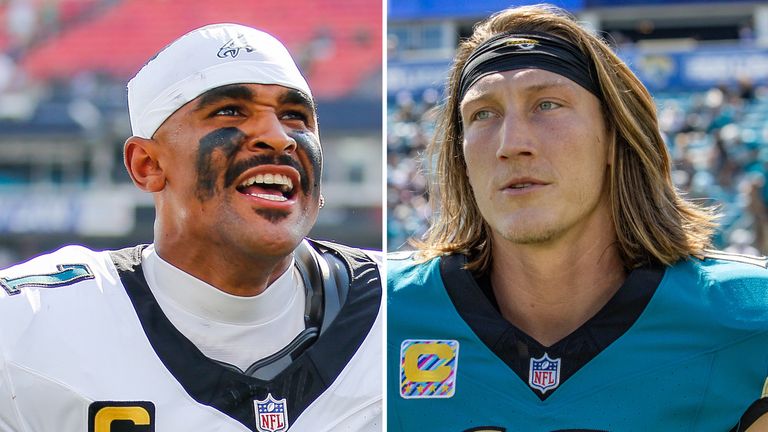 Jalen Hurts and Trevor Lawrence head to London 