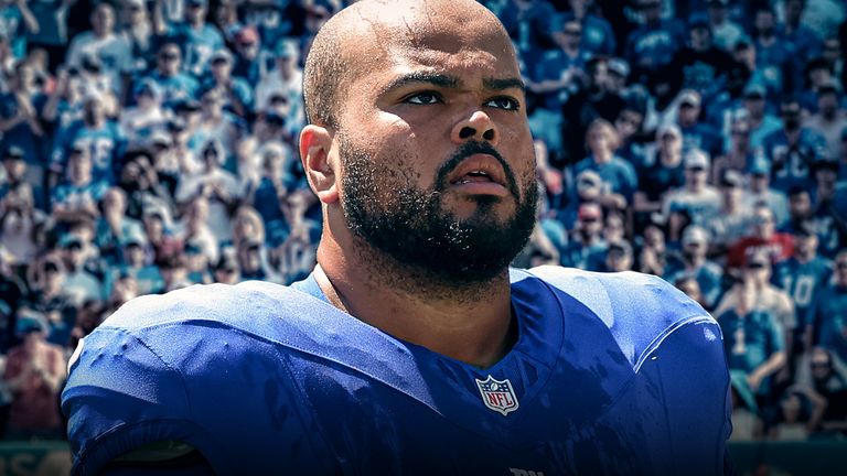 Jermaine Eluemunor has established himself as one of the best tackles in the NFL. (Credit - AP Photo/Getty)