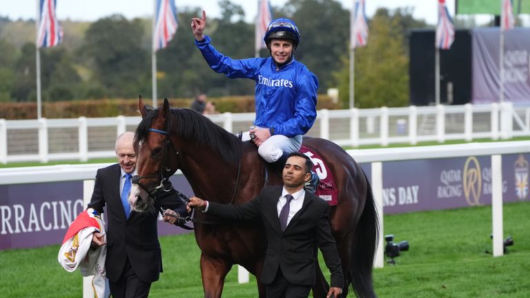 Ombudsman won the Champion Stakes