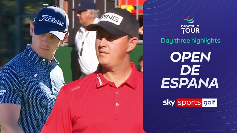 Highlights from day two of the Open de Espana at Club de Campo Villa de Madrid.