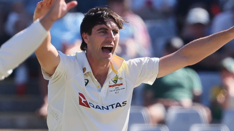Australia Test cricket captain Pat Cummins (Associated Press)