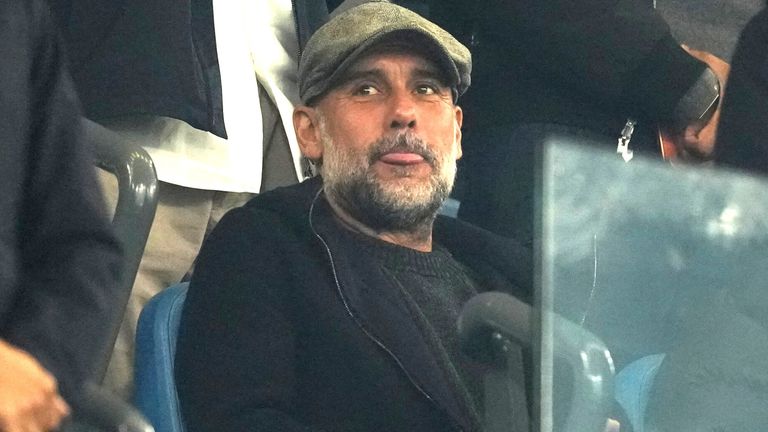 Former Manchester City manager Pep Guardiola 