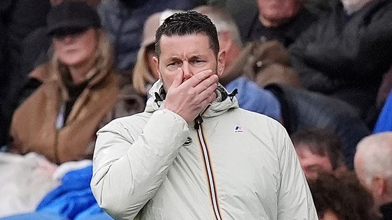 Crystal Palace manager Pierre Sage is under increasing pressure at Selhurst Park