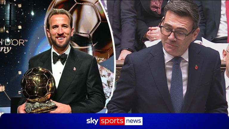 Harry Kane wins Ballon d'Or: Prime Minister leads Commons tribute