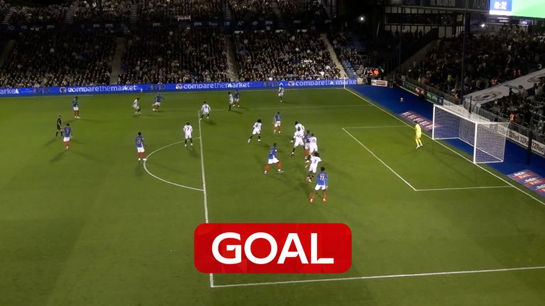 Portsmouth goal 