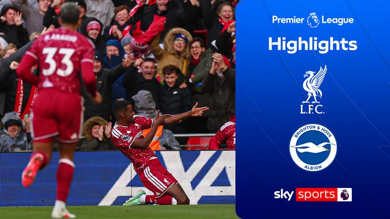 SKY SPORTS
PREMIER LEAGUE
LIVERPOOL
BRIGHTON