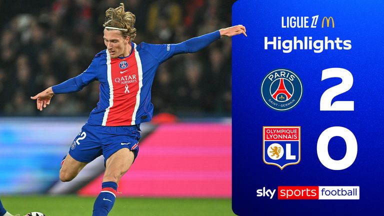 Paris Saint-Germain 2-0 Olympique Lyonnais | Ligue 1 highlights