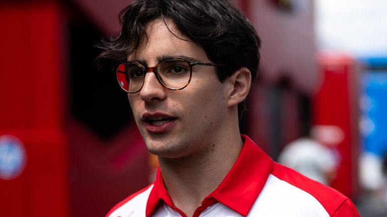 Camara is part Ferrari's driver academy