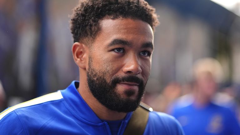 Chelsea's Reece James arriving before the Premier League match at Stamford Bridge, London. Picture date: Sunday August 30, 2026.