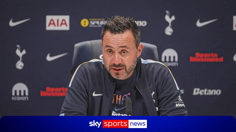 Spurs latest: Roberto De Zerbi say his side has the quaility to score more goals