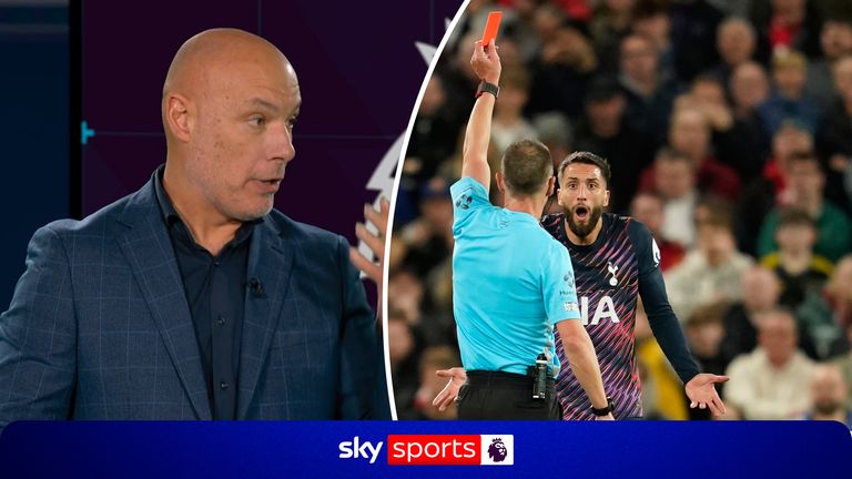 Pro Ref chief Howard Webb discusses if Rodrigo Bentancur was right to see red against Manchester United.