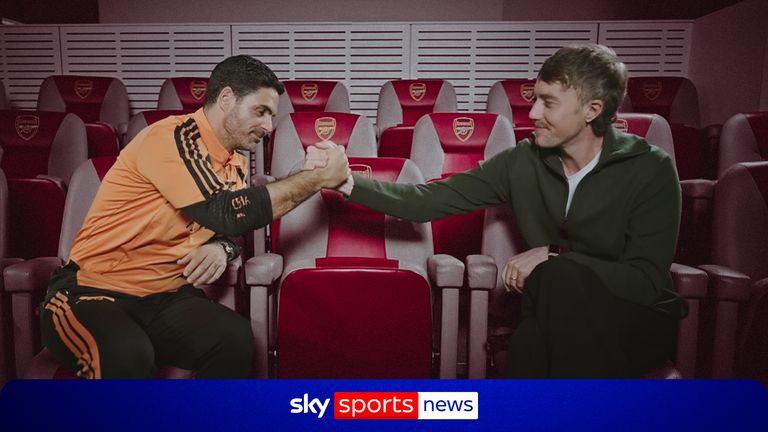 Roman Kemp meets Mikel Arteta who explains what has changed this season for Arsenal