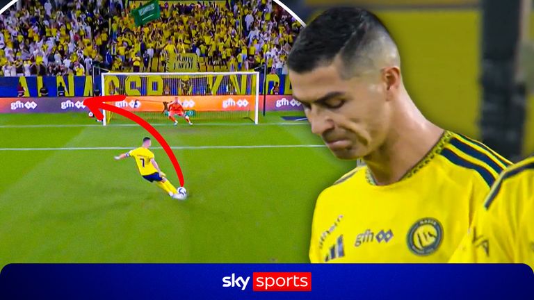 RONALDO PENALTY MISS