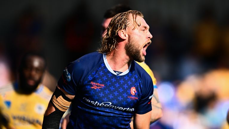 Jimmy Meadows was one of the try scorers in a dominant first 40
