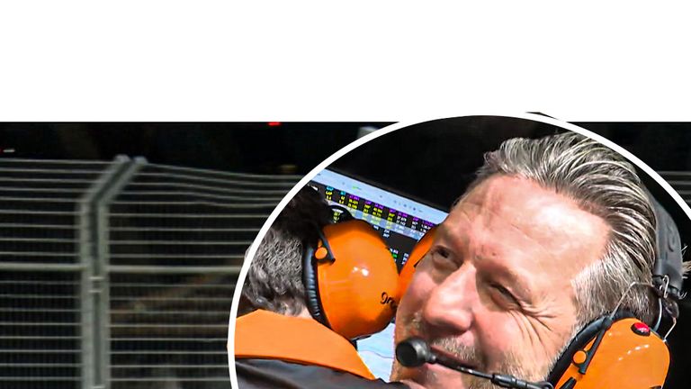 Russell wins 2025 Singapore as McLaren take Constructors!