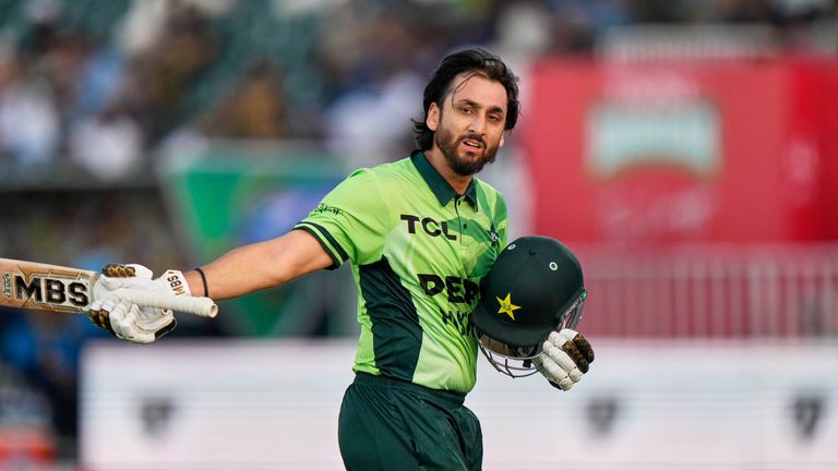 Agha returned to the side to score a century.