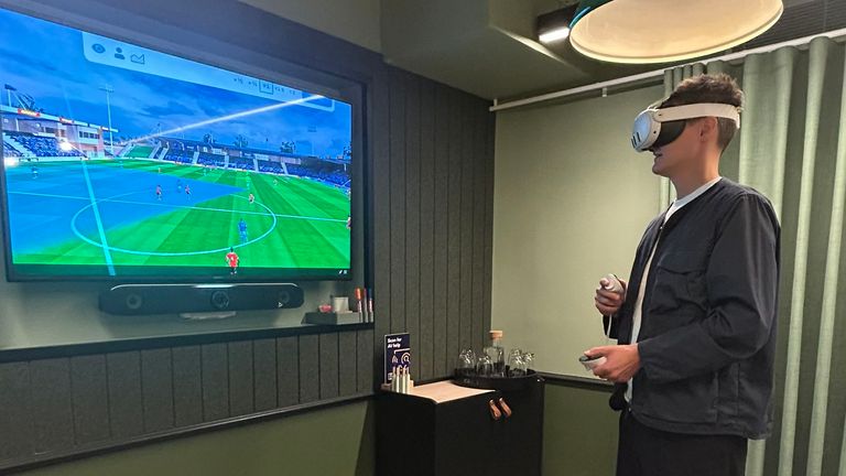 The technology allows users to choose which position to play in