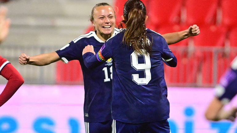 Scotland put themselves in charge of their World Cup play-off with Czech Republic, winning 2-0 away from home. 

