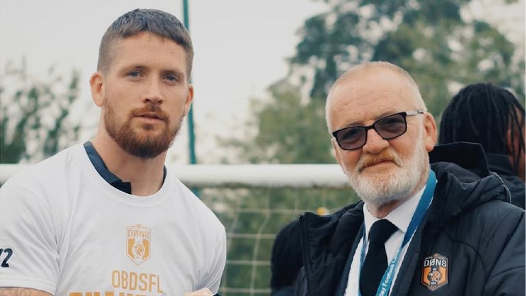 The legacy of 'Mr Old Skool' ,John McHugh (right), lives on through the SE Dons (cc: DonStrapzy_)