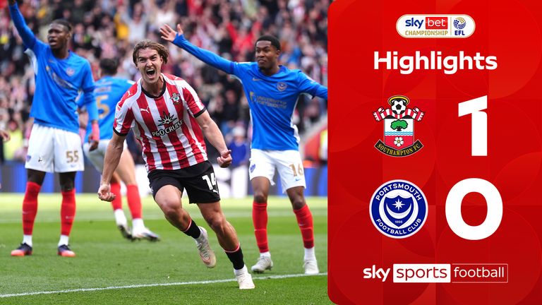 Highlights thumb for Southampton vs Portsmouth 