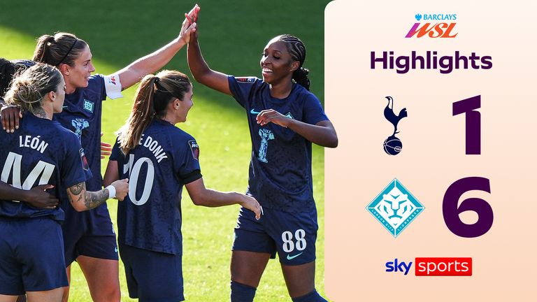 Tottenham Hotspur 1-6 London City | WSL highlights